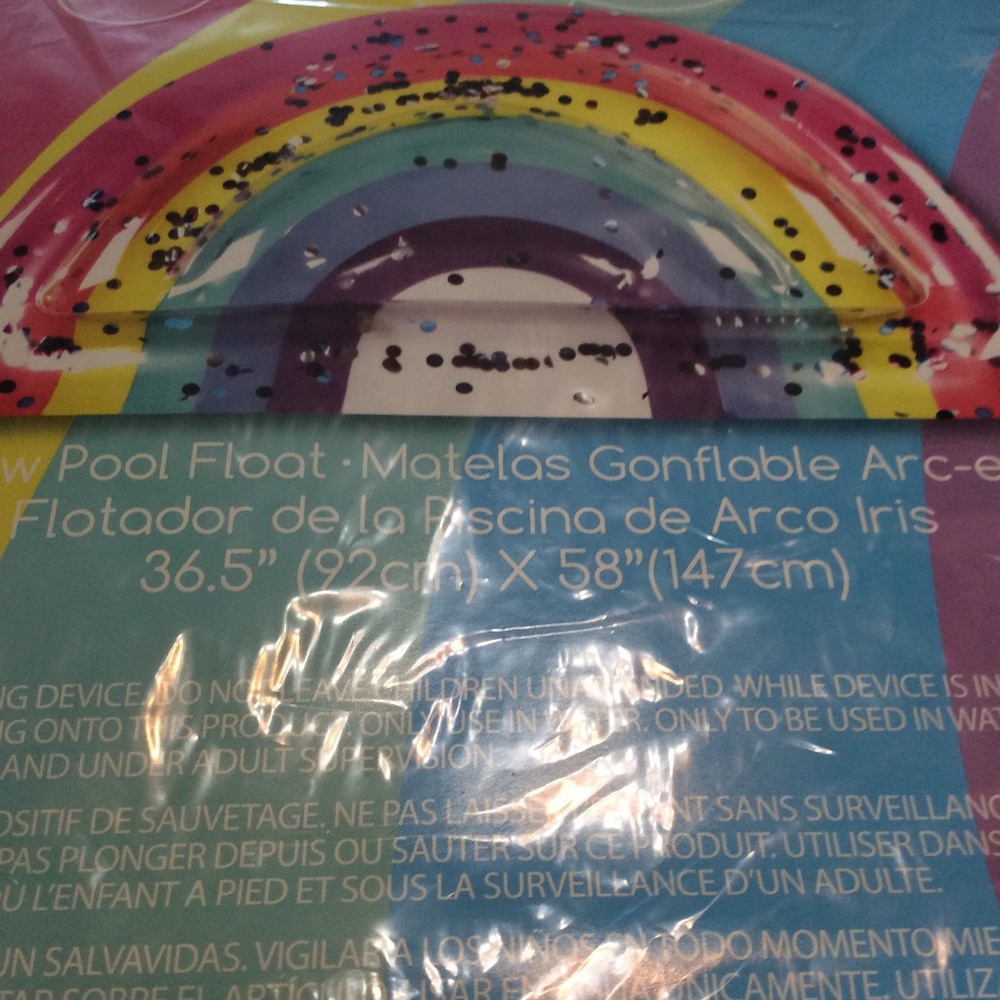 Rainbow pool float - Picture 2 of 2
